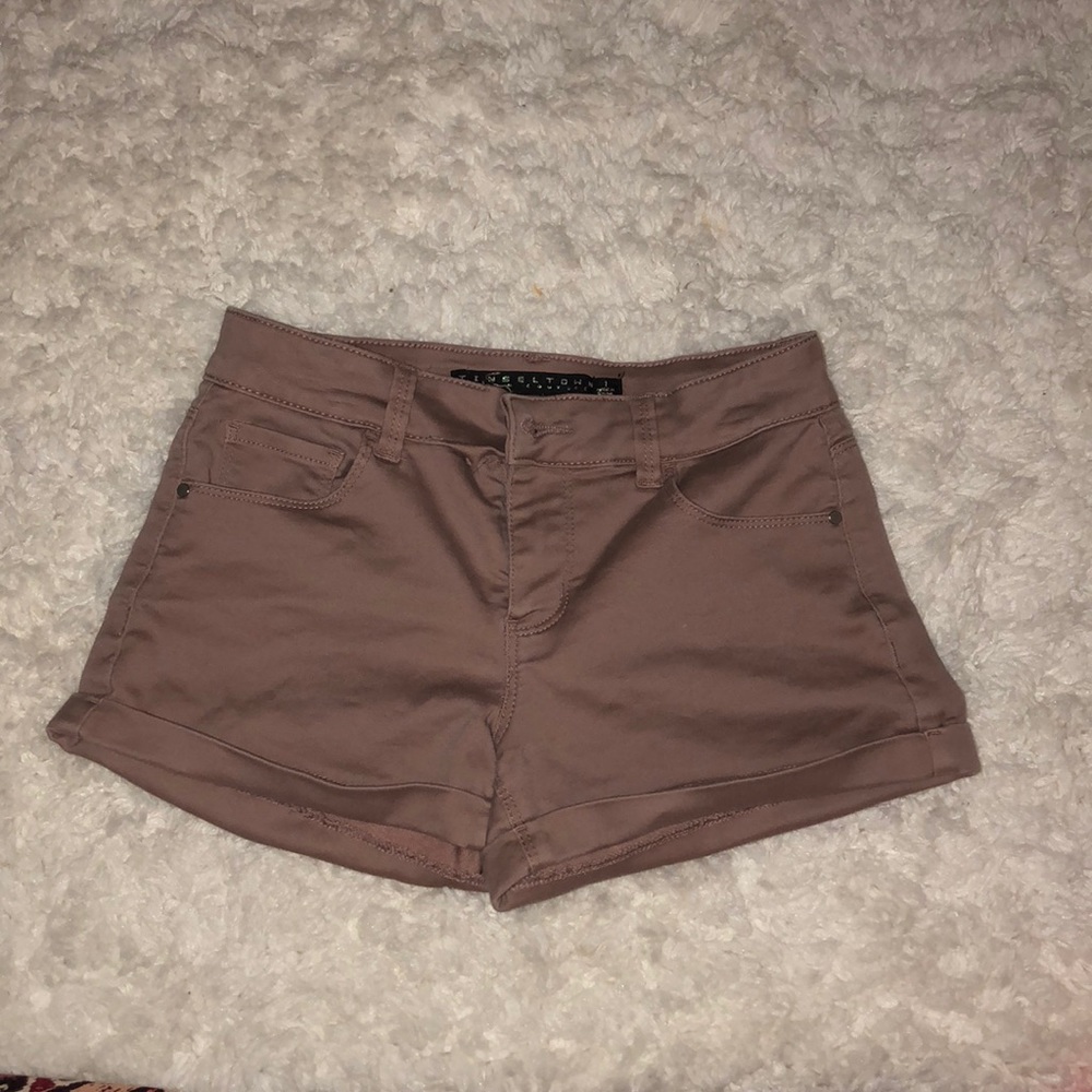 Dusty pink shorts